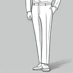 light grey pants image